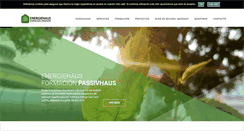 Desktop Screenshot of energiehaus.es