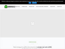 Tablet Screenshot of energiehaus.es